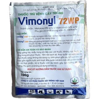 Thuốc Trừ Bệnh - Vimonyl 72WP - Gói 100g