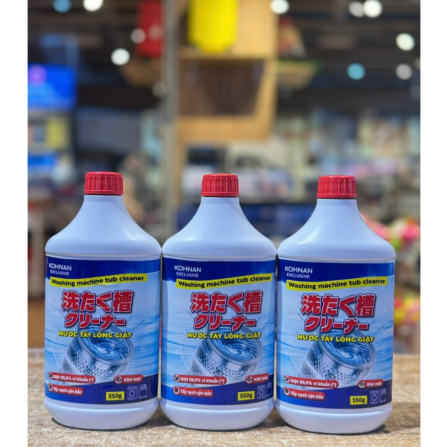 🧺DUNG DỊCH VỆ SINH LỒNG GIẶT KOHNAN JAPAN THƯƠNG HIỆU NHẬT BẢN 550G👕