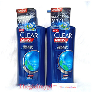 Dầu Gội Clear Men Thái Lan 390ml