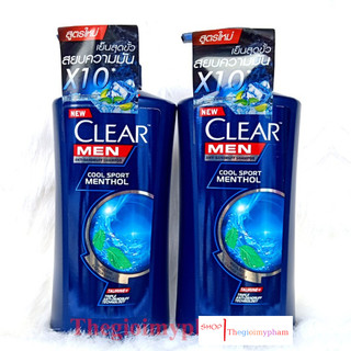 Dầu Gội Clear Men Thái Lan 390ml