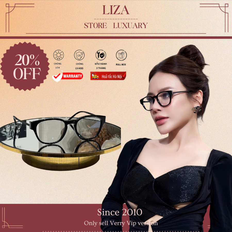[Verry Vip Version] Gọng kính hãng _SAINT_LAURENT_YSL  thương hiệu cao cấp luxuary