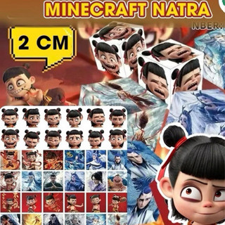 Đồ Chơi Nam Châm Natra Lắp Ghép Từ Tính Hottre Mô Phỏng Nhân Vật Hoạt Hình Natra, 6 Mặt Từ Tính, Khối Nam Châm Minecraft