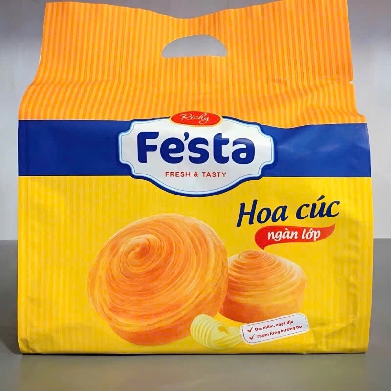 Bánh mì hoa cúc ngàn lớp Festa Richy