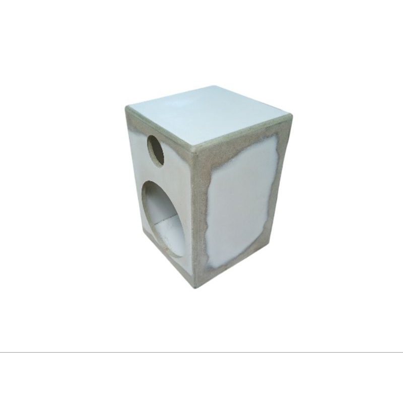 Vỏ đơn lắp loa 30cm, mẫu thô như hình