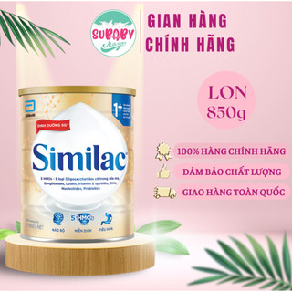 Sữa bột Similac 5G 1+ Lon 800g_1.6kg Dành cho trẻ từ 1 - 2 tuổi