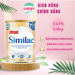 Sữa bột Similac 5G 1+ Lon 800g_1.6kg Dành cho trẻ từ 1 - 2 tuổi