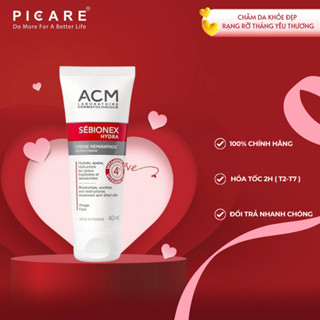 Kem dưỡng ẩm làm dịu giảm tổn thương cho da mụn ACM Sebionex Hydra Repair Cream 40ml