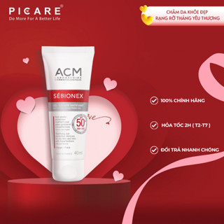 Kem chống nắng dành cho da dầu ACM Sebionex Mattifying Sunscreen Gel SPF50+ 40ml