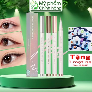  Bút Nhũ Mắt Romand Đa Năng Dạng Gel Kẻ Bọng Mắt Vẽ Eyeliner Ánh Nhũ Lấp Lánh Lâu Trôi Romand Twinkle Pen Liner 0.5g 