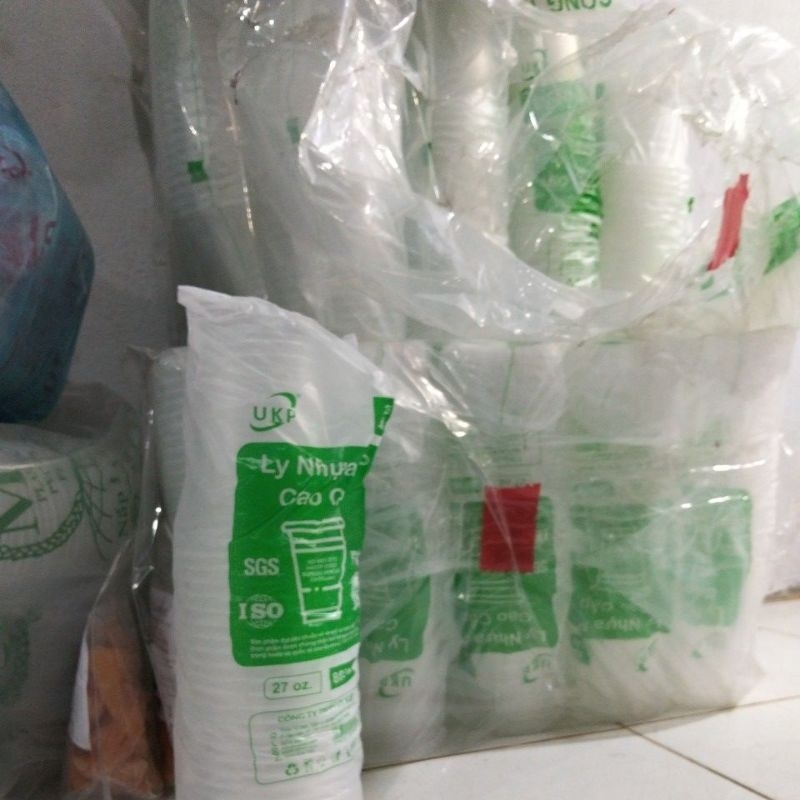 ly nhựa 800ml đựng trà tắc