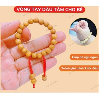 Vòng dâu tằm được làm từ hạt dâu gốc trơn cho bé