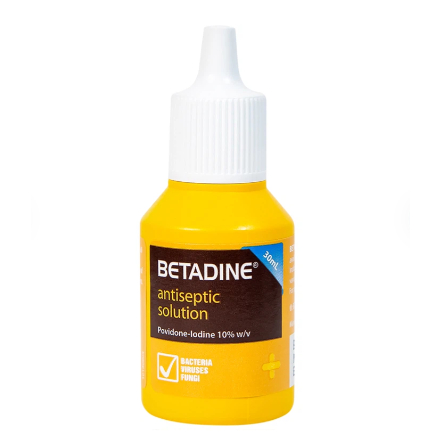 Dung dịch sát khuẩn Betadin Antiseptic Solution 30ml