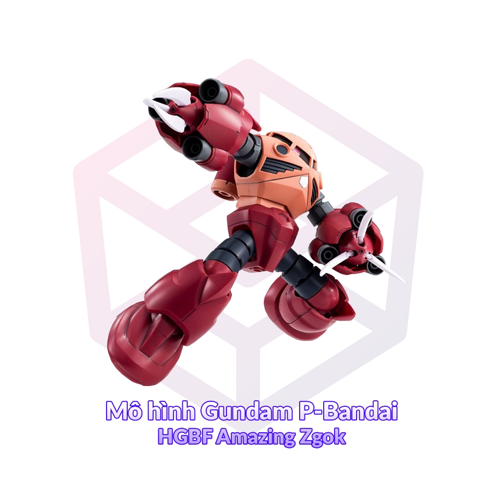 Mô hình Gundam P-Bandai HGBF Amazing Zgok 1/144 [GDB] [BHG]