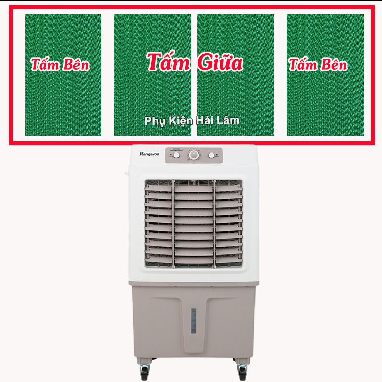 Tấm Làm Mát Quạt Hơi Nước Kangaroo KG50F62 (4 Tấm), Tấm Coolingpad