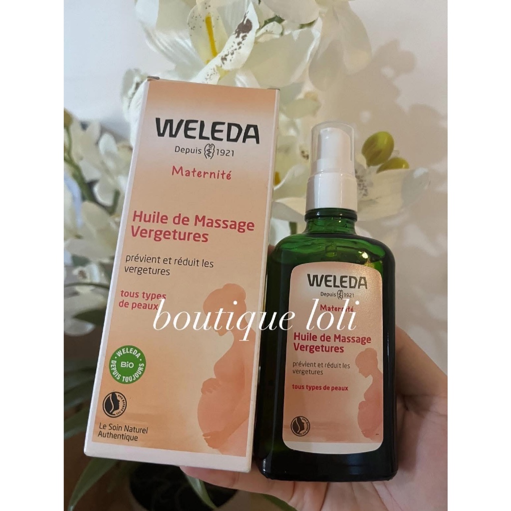 DẦU MASSAGE CHỐNG RẠN WELEDA 100ml