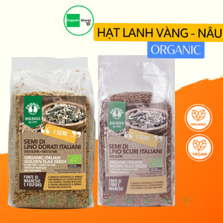 Hạt lanh vàng và nâu hữu cơ 500gr (Markal - Bob's - Probios) - Ăn Kiêng - Ăn thực dưỡng - OrganicStores