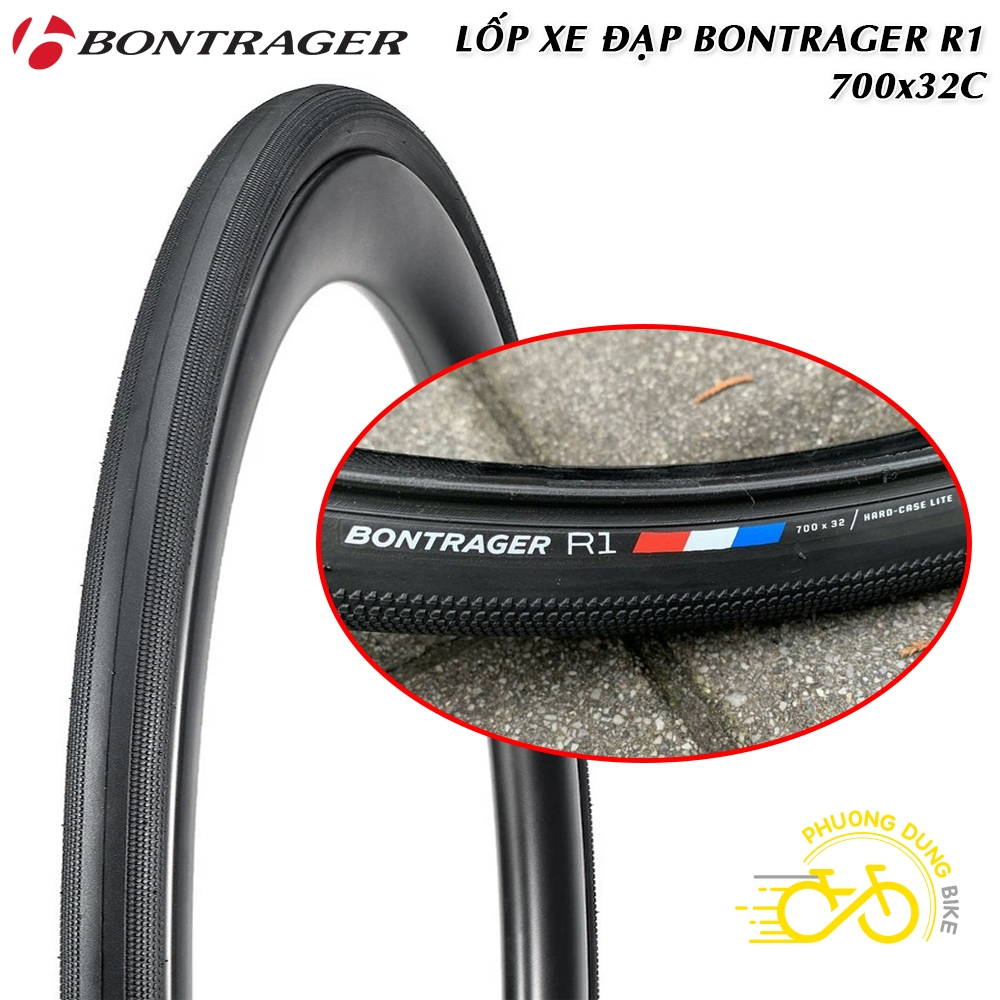 Lốp (Vỏ) xe đạp BONTRAGER R1 700x32C - 1 Cái