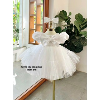 Đầm Váy Công Chúa 𝗧𝗮𝘆 𝗕𝗶́ Cao Cấp cho Bé