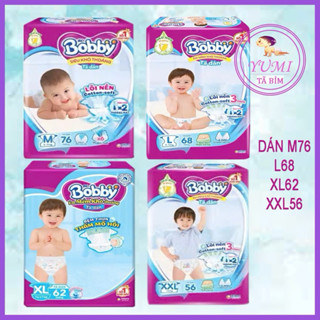 tã dán bobby M76/L68/XL60/xxl56