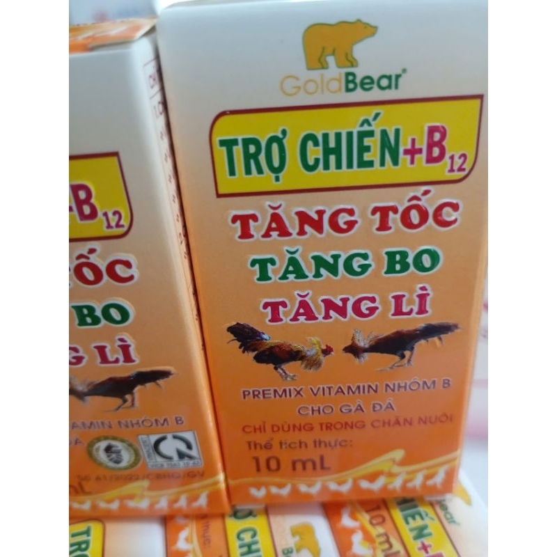 Trợ chiến B12 tăng tốc, tăng bo, tăng lì cho gà đá