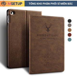 Case iPad Hình Đầu Hươu Mini 1 2 3 4 5 6, Pro Air 9.7 10.5 11 inch, Gen 7 8 9 10