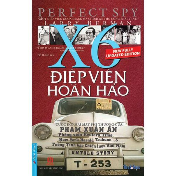 Sách - Điệp viên hoàn hảo X6 - Bìa Mềm- First News  - SFN