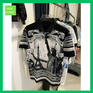 Áo Polo Nam Nữ PD In Tượng Đài Ai Cập Hai Mặt Chất Mát Dày Dặn Dành Cho Anh Em Boy Phố Đi Học Đi Chơi Hot 2025