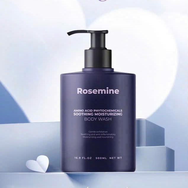 Sữa tắm Rosemine Body Wash dưỡng ẩm và làm sáng da 500ml