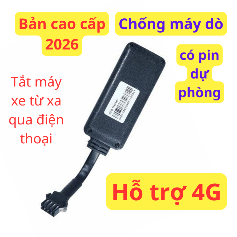 Định vị xe máy,ô tô,xe điện EV04 (L8a) độ chính xác cao, lắp được mọi xe, bản cao cấp, bảo hành 1 nă