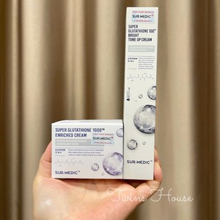 Kem Dưỡng Trắng Da Lên Tone Sur Medic Super Glutathione 100TM Bright Tone Up Cream