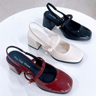 GIày Cao Gót Nữ 7 Phân Mẫu Mới Chất Liệu Da Mềm Size 35 - 39 Chuẩn Phom