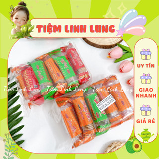 BỊCH 10 GÓI Bánh Quy Đồng Tiền Bơ Sữa Thơm Ngon, đồ ăn vặt cổng trường tuổi thơ