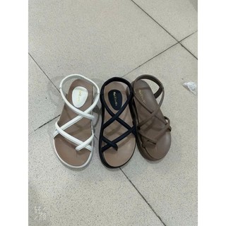 TH.STORE xăng đan đế bằng xăng đan bệt quai chéo