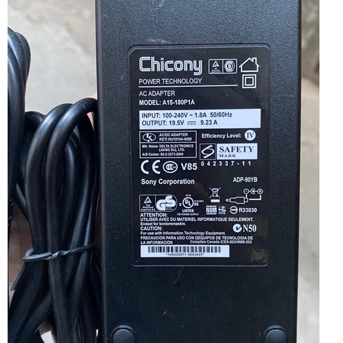 Sạc laptop Msi 19.5V 9.23A