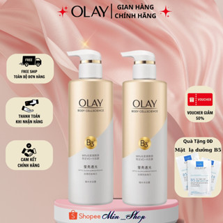 Sữa Tắm OLAY B3+Vitamin C 500ml Siêu Dưỡng Trắng Da, Cấp Ẩm Và Đàn Hồi Cho Da