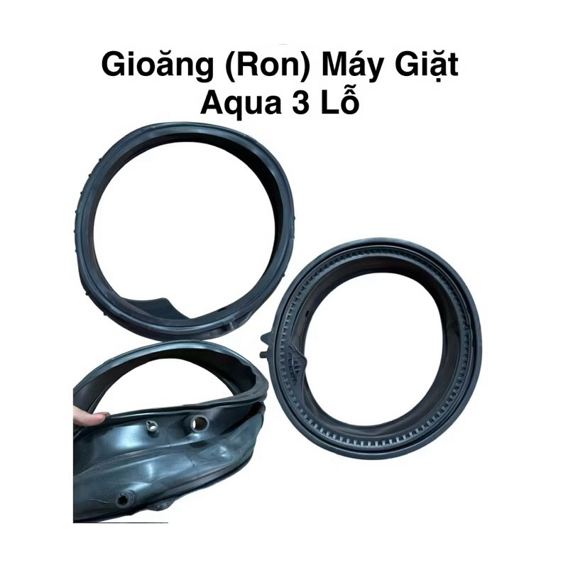 Ron-Gioăng Cao Su Máy Giặt Aqua 3 Lỗ:  D850E-D950E-D1000E-DD1050E-D900F-D1050F-DD1101G-D1102G-D1103G