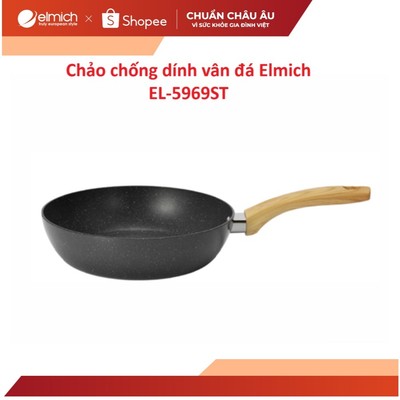 Chảo chống dính Ceramic Elmich EL5969ST 24/26cm