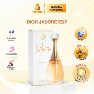  {AUTH-Thơm Lâu} Nước Hoa Nữ lưu hương 12h Chính Hãng Dior Jadore EDP 