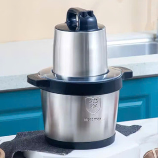 Máy xay thịt đa năng 6L - Công xuất 2000W - Lưỡi dao 4 cánh - Cối inox 304 - Bảo hành 24 tháng