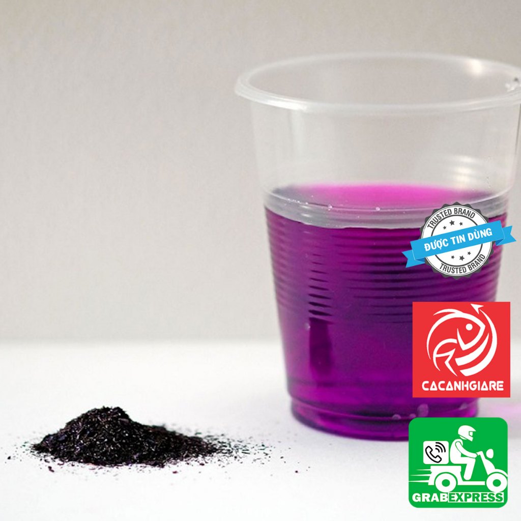 Thuốc Tím Khử Khuẩn Hồ Cá – Túi Zip 200g