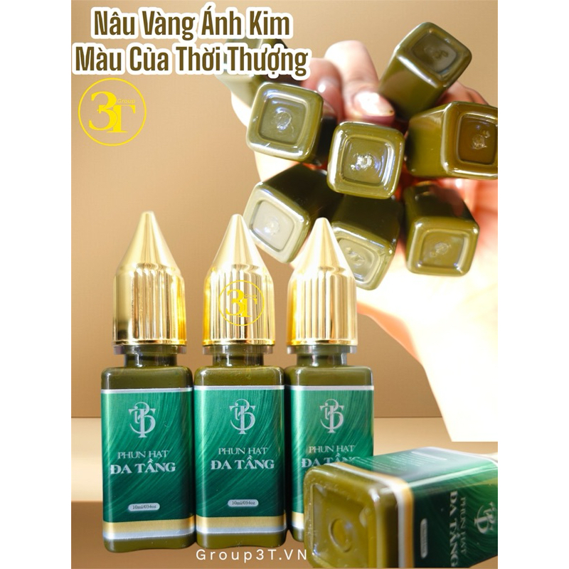 Nâu Vàng Ánh Kim