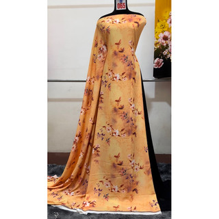 Vải lụa may áo dài. áo bà ba. đầm váy như ý co giãn 4 chiều nhẹ(1 vải áo dài 2m x khổ 1m55)