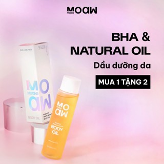[MUA 1 TẶNG 2] Dầu Dưỡng Trắng Body MOAW MOAWS 150ml - Hương Nước Hoa, BHA Sáng Da Vùng Tối Màu
