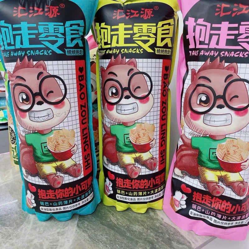 Huijiangyuan Snacks khoai tây chiên và bim bim Túi lớn Hàng nội địa xách tay siêu thị Trung Quốc