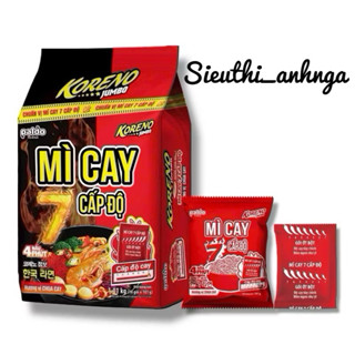 Combo 5-10 Gói Mì Koreno Jumbo Mì Cay 7 Cấp Độ / Thách Thức Vị Giác, Kích Thích Đam Mê 101G