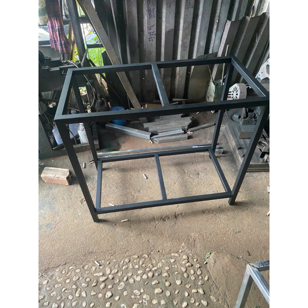 Chân hồ cá 2 tầng, bằng thép mạ kẽm không rỉ