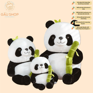  Gấu bông Panda - Gấu trúc ống tre thú nhồi bông siêu mềm – size 30cm 40cm 60cm – quà tặng người thân 