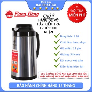Bình thủy giữ nhiệt Rạng Đông RD 1040 1 lít (Inox)