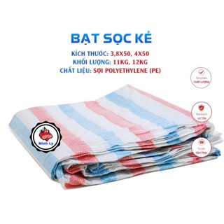   Hỏa Tốc HCM  Bạt Sọc Bạt Công Trình Khổ 4mx50m 3.8mx50m Hàng Đẹp Đúng Kích Thước Chất Lượng - Điện nước Minh Lý 