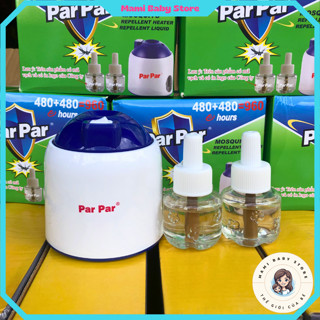 Máy Đuổi Muỗi Par Par Bằng Tinh Dầu,An Toàn, Không Khói, Không Mùi | Mami Baby Store